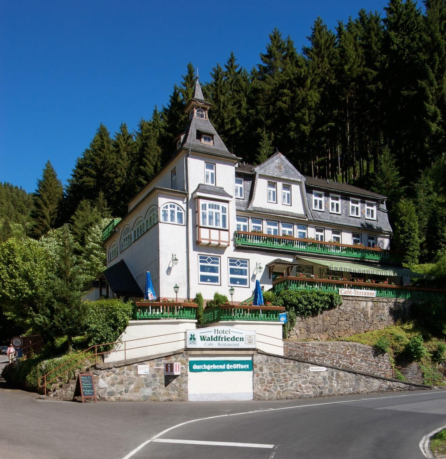 Oberweißbach Flair-Hotel Waldfrieden מראה חיצוני תמונה